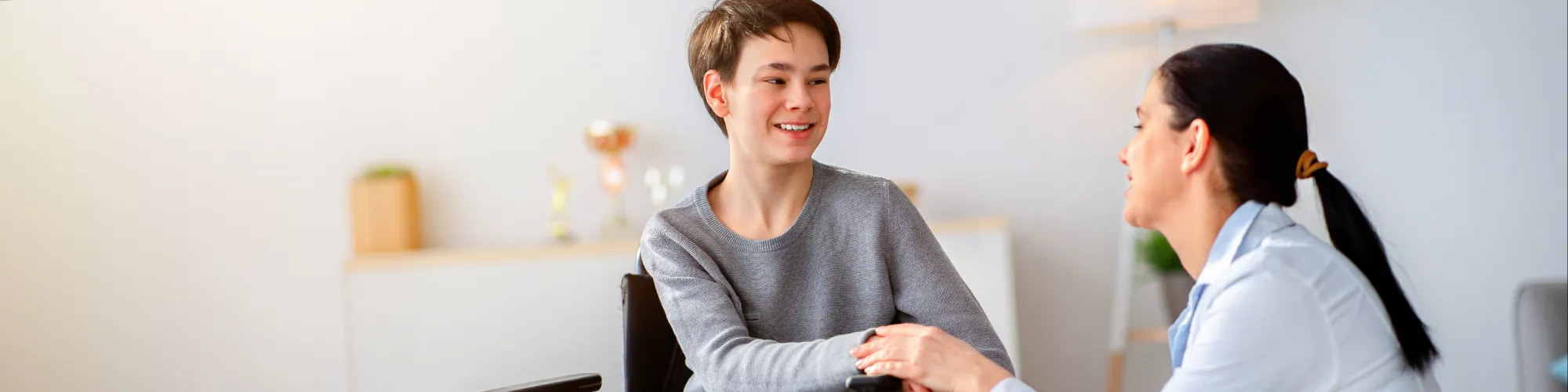 Child visiting a psychiatrist