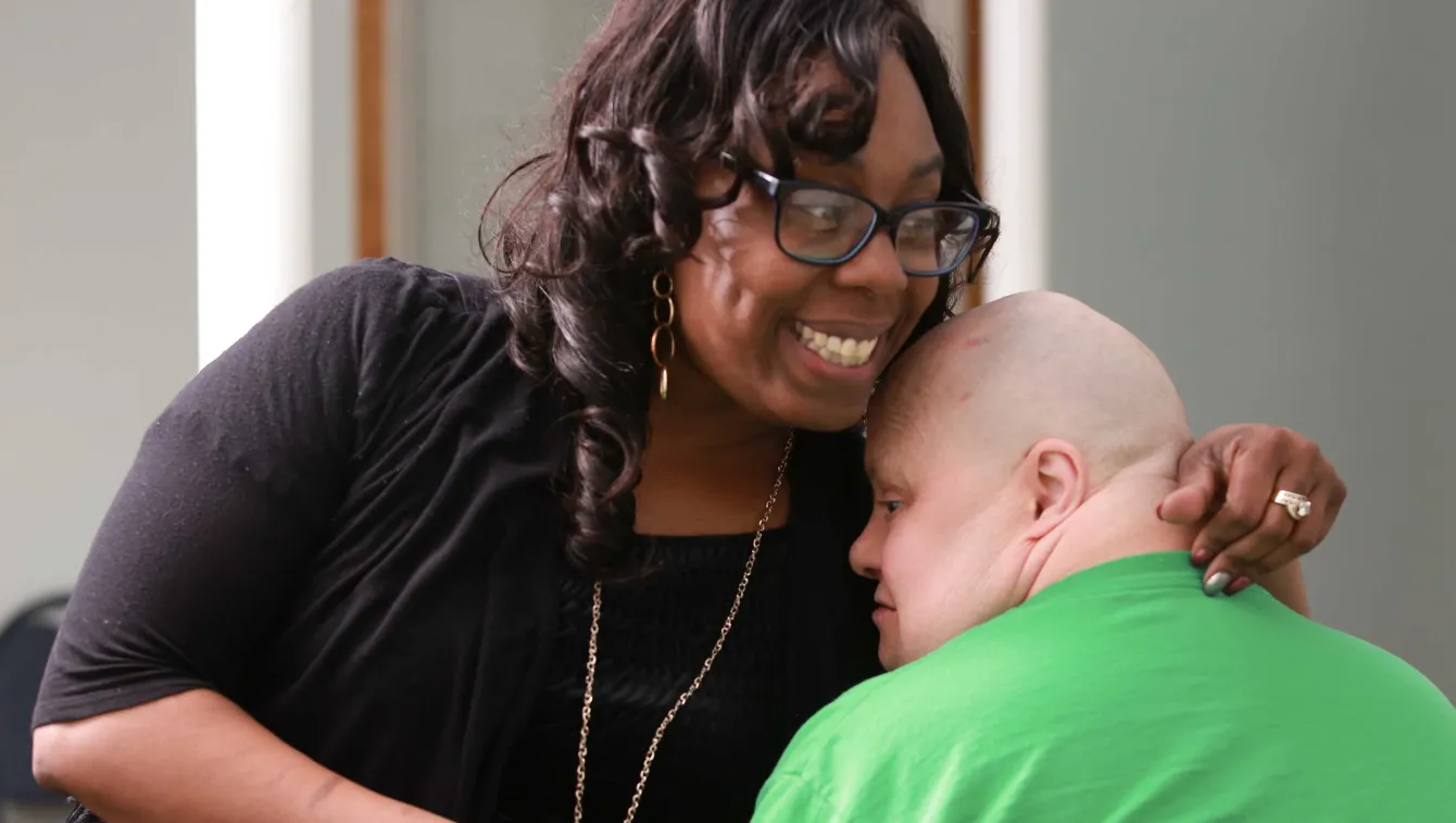 DSP hugging a Boundless resident