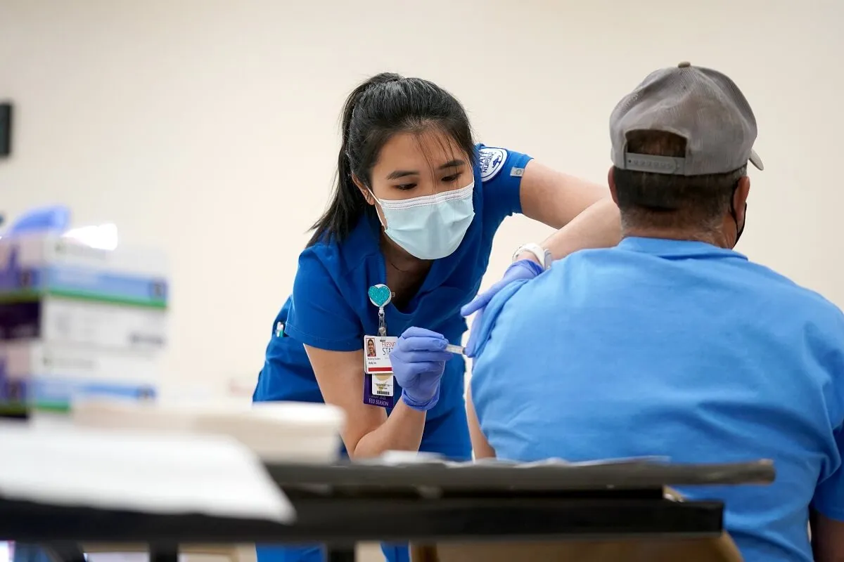 Getting vaccine