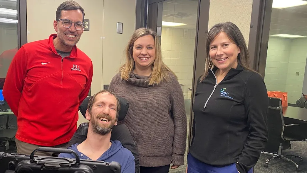 Photo of Scott Light, Brad Whitmoyer, Abby Harris and Jennifer Monahan