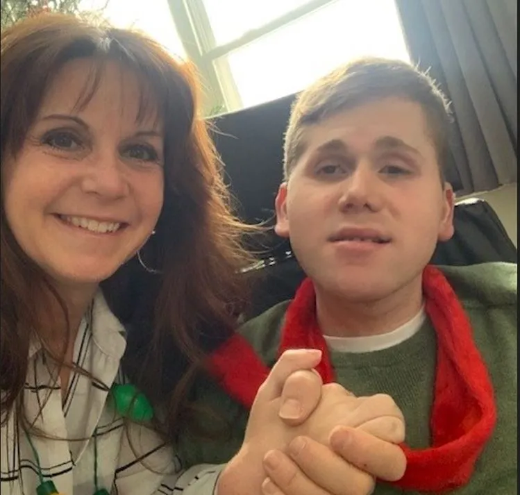 Photo of Jennifer and her son Matthew