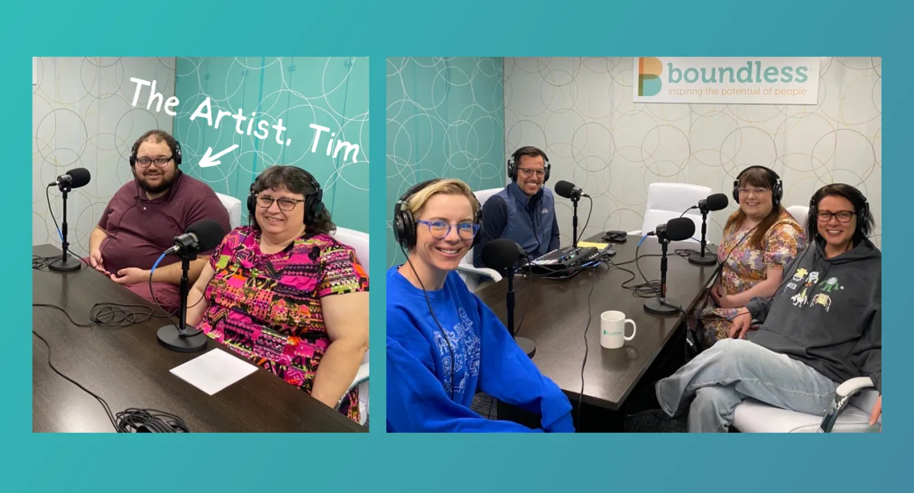 Podcast guests Tim and Rebecca Blackwell, Jacquie Mahan, Anglea Bellin, Kelli James and moderator Scott Light