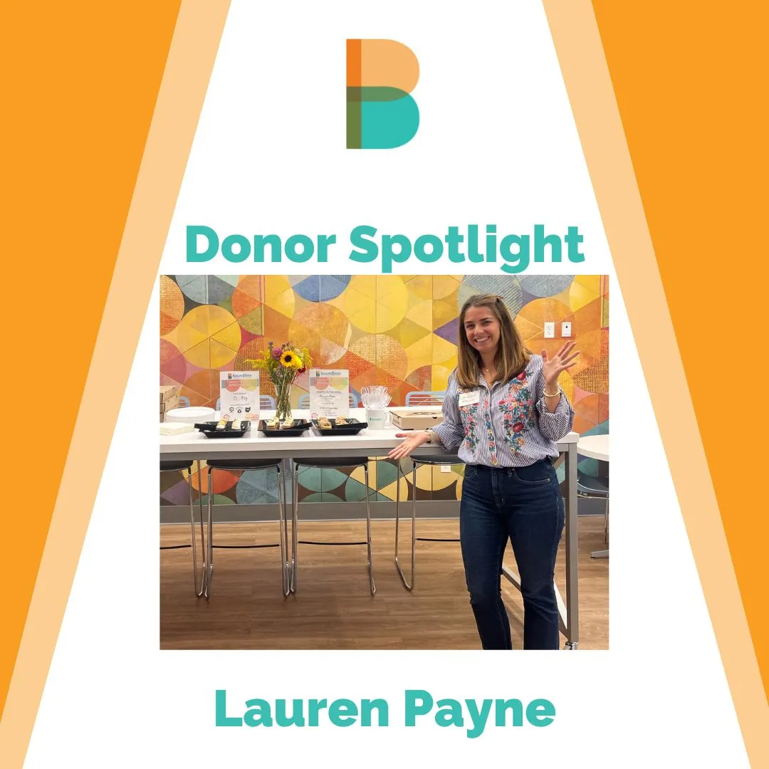 Photo of Lauren Payne at Boundless event