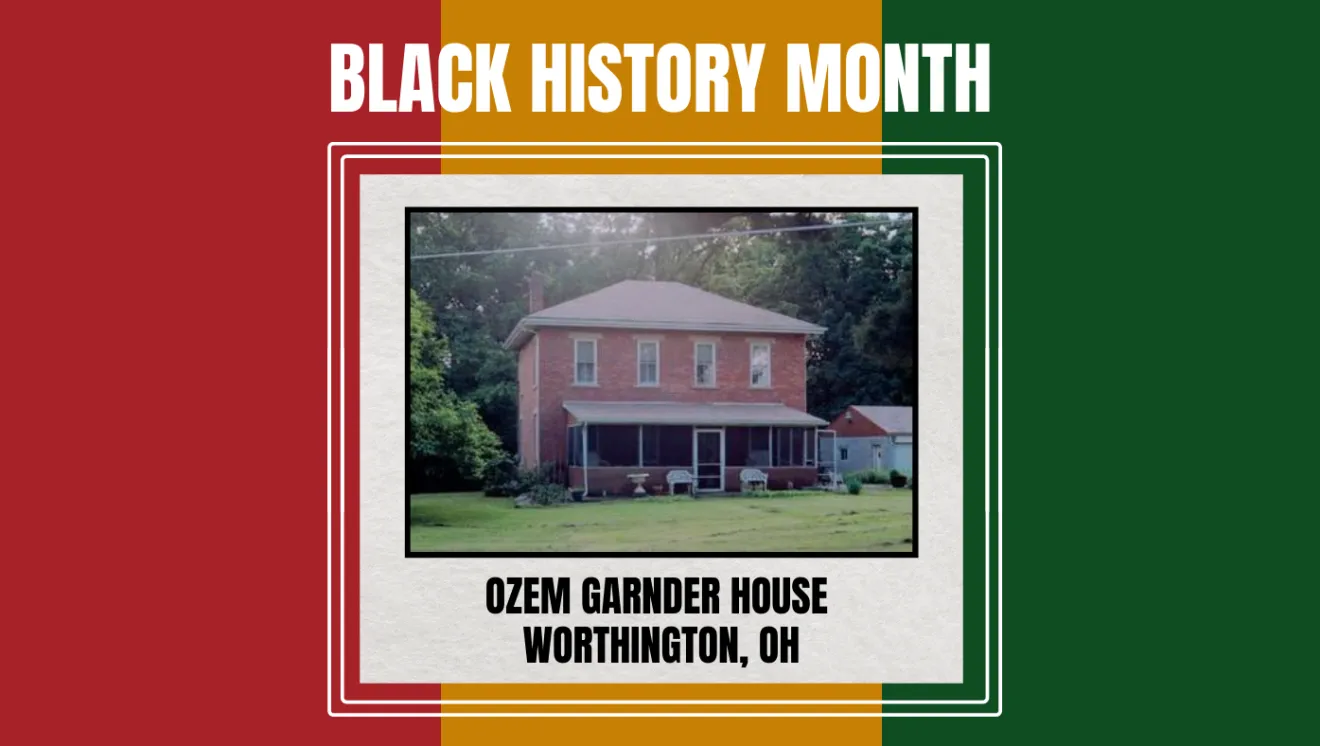 Historical Underground Railroad safe station in Worthington, OH