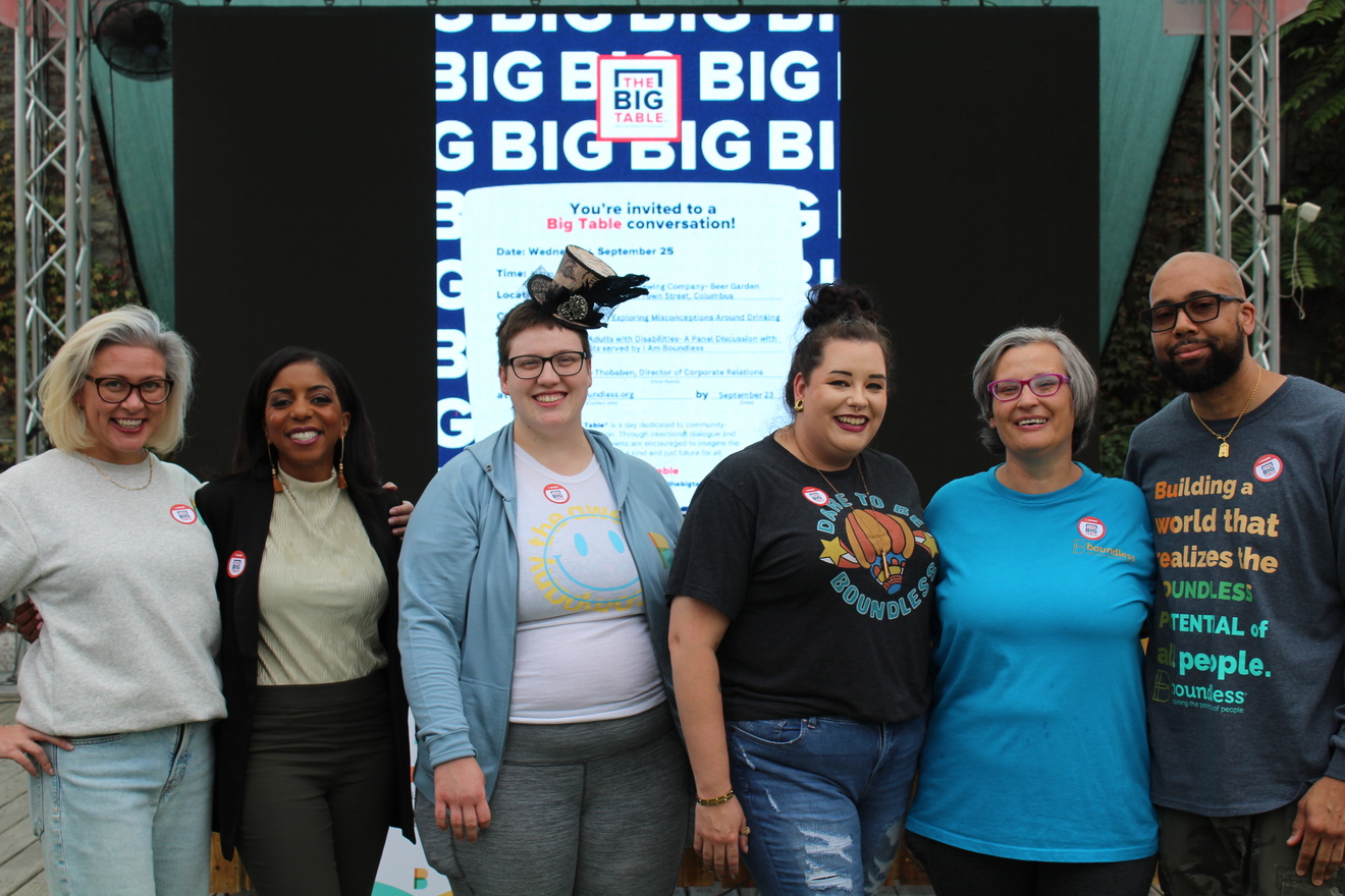 Photo of panelists: Angela, Alissa, Kass, Ana, Jen and Julius