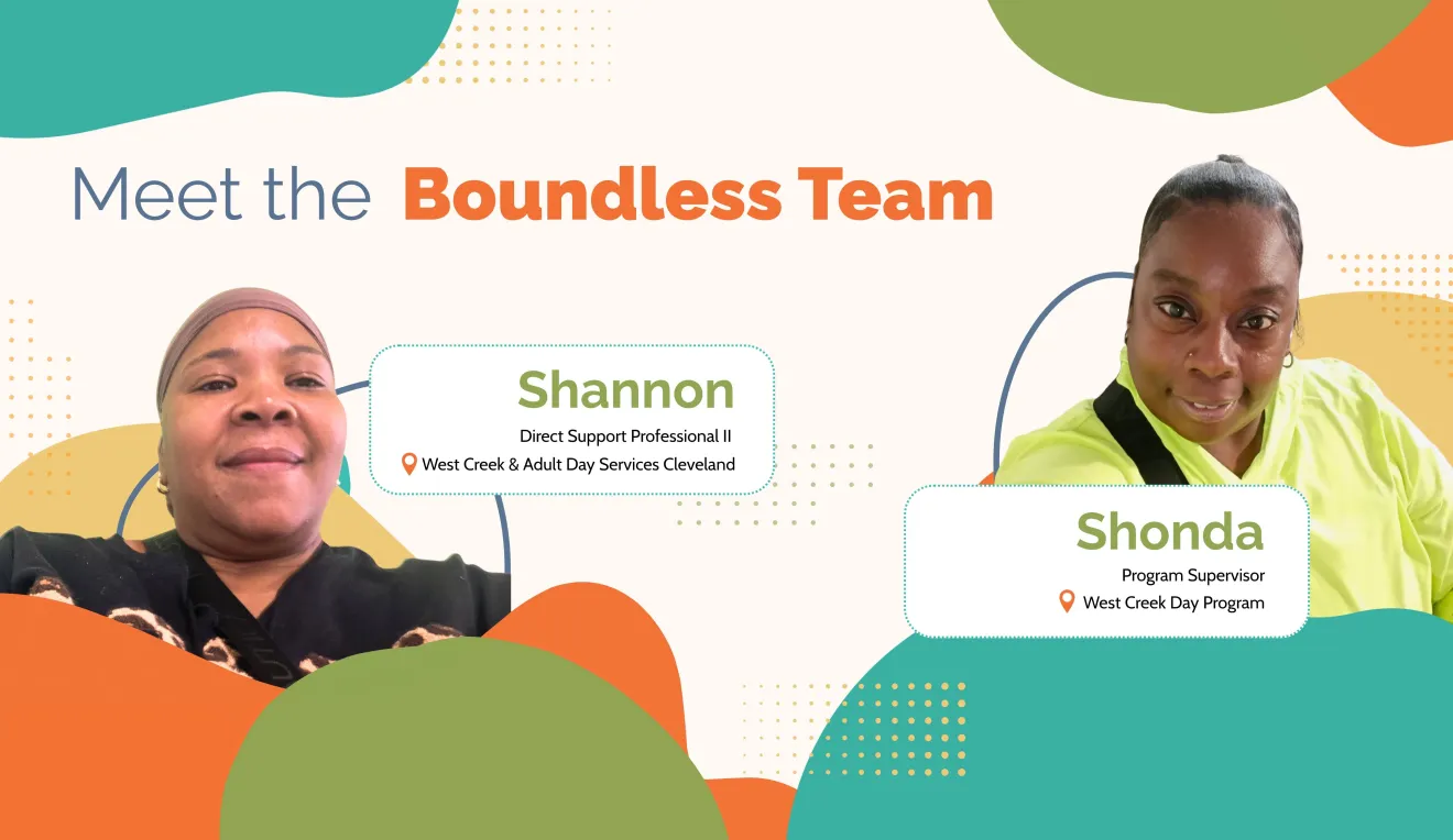 Shannon and Shonda smiling